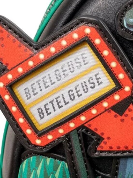 Loungefly Beetlejuice Graveyard Glow-in-the-Dark Mini-Backpack - Limited Edition main image 6